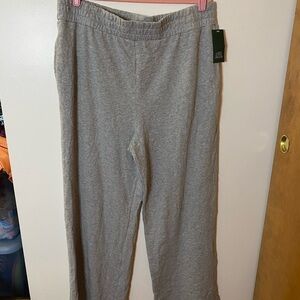 Wild Fable Women’s Gray Wide Leg Sweatpants Soft Inside/out Size  XXL  NWT